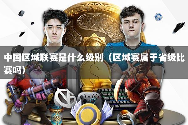 中国区域联赛是什么级别（区域赛属于省级比赛吗）